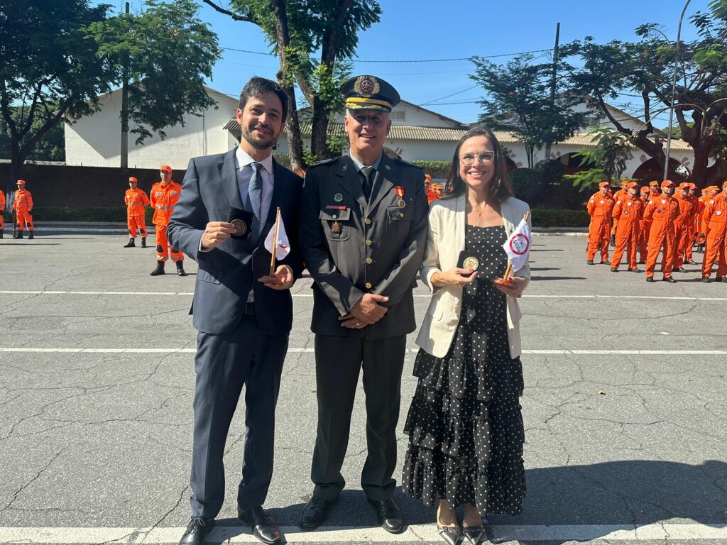 Procuradores do estado são homenageados com Medalha do Corpo de Bombeiros Militar de Minas Gerais